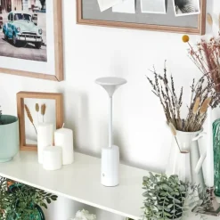 hofstein Éclairage Led|Eryon Lampe de bureau, Lampe à poser LED Blanc, 1 lumière