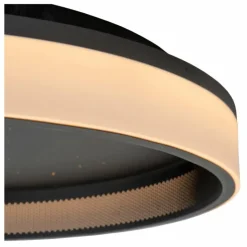 Luminaires Lucide Éclairage Led|ESTREJA Plafonnier LED Noir, 1 lumière