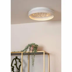 Luminaires Lucide Éclairage Led|ESTREJA Plafonnier LED Blanc, 1 lumière