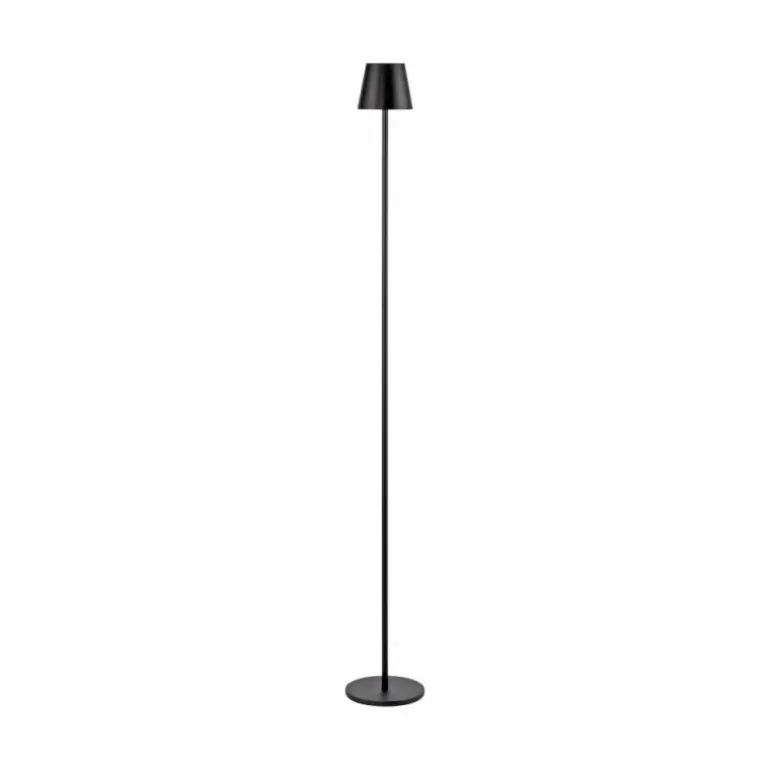 EURIA Lampadaire Luminaires Leuchten Direkt LED Noir, 1 lumière