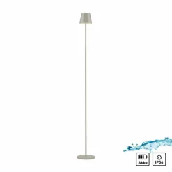 EURIA Lampadaire Luminaires Leuchten Direkt LED Gris, 1 lumière