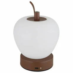 Luminaires Globo Lighting Éclairage Led|Evalina Lampe à poser LED Brun, 1 lumière