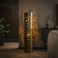 hofstein Lampadaires Et Lampes Sur Pied|Favsing Lampadaire Bronze, 2 lumières
