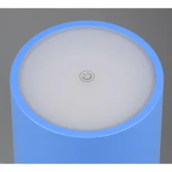 Fernandez Lampe à poser Luminaires Reality LED Bleu, 1 lumière