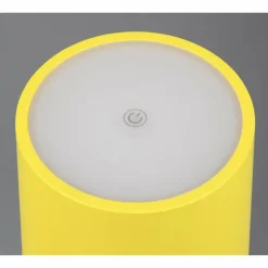 Fernandez Lampe à poser Luminaires Reality LED Jaune, 1 lumière