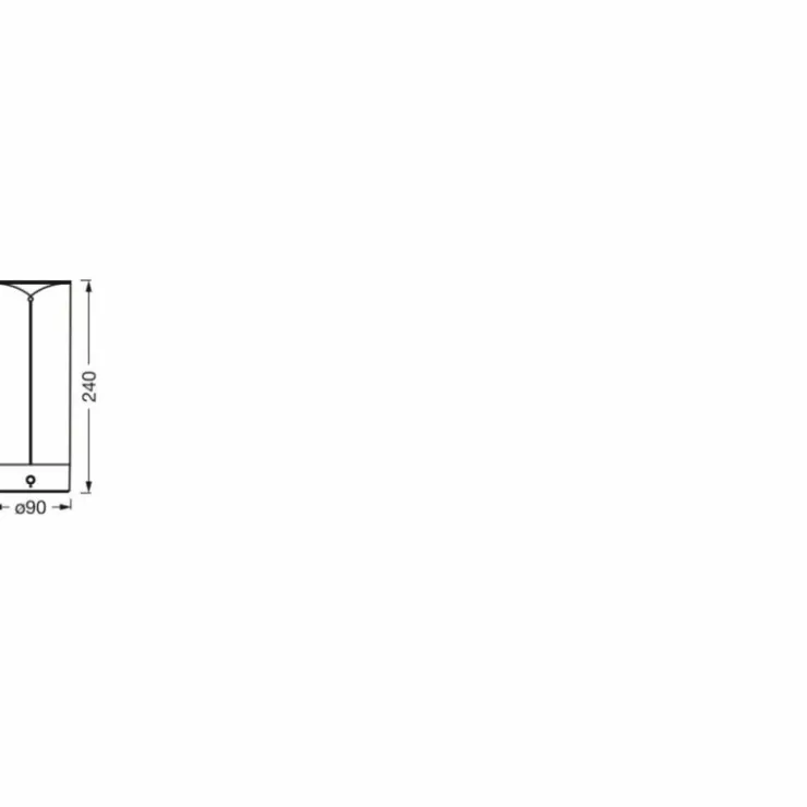 Luminaires Ledvance Éclairage Led|Filament Luminaire déco LED Gris, 1 lumière