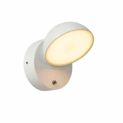 FINN Lampe murale d´extérieur Luminaires Lucide LED Blanc, 1 lumière, Détecteur de mouvement