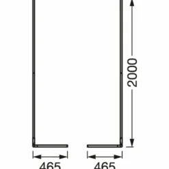 FLOOR Lampadaire Luminaires Ledvance LED Blanc, 1 lumière, Télécommandes