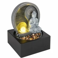 Luminaires Globo Lighting Éclairage Led|Fontaines d'intérieur Globo FONTANA LED Anthracite, Gris, 4 lumières