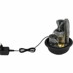 Luminaires Globo Lighting Éclairage Led|Fontaines d'intérieur Globo FONTANA LED Noir, 1 lumière