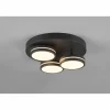 Luminaires Trio Éclairage Led|Franklin Plafonnier LED Anthracite, 3 lumières