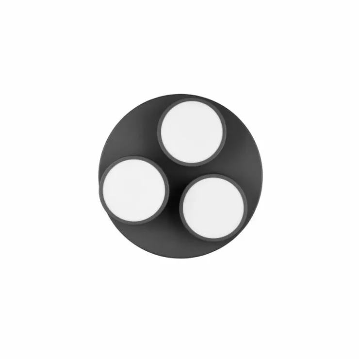 Luminaires Trio Éclairage Led|Franklin Plafonnier LED Anthracite, 3 lumières