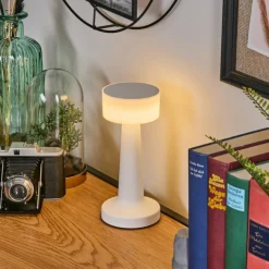 hofstein Éclairage Led|Gallboda Lampe à poser LED Blanc, 1 lumière