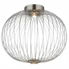 Luminaires Globo Lighting Éclairage Led|Galway Plafonnier LED Nickel mat, 1 lumière