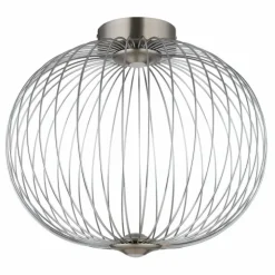 Luminaires Globo Lighting Éclairage Led|Galway Plafonnier LED Nickel mat, 1 lumière