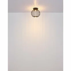 Luminaires Globo Lighting Éclairage Led|Galway Plafonnier LED Nickel mat, 1 lumière