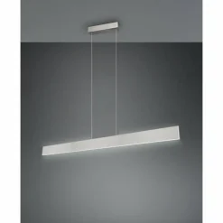 Luminaires Trio Éclairage Led|Galway Suspension LED Nickel mat, 1 lumière