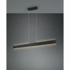 Luminaires Trio Éclairage Led|Galway Suspension LED Noir, 1 lumière