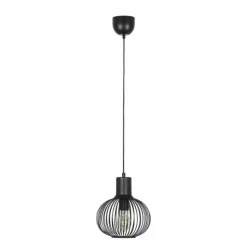 Luminaires Trio Suspensions|GILA Suspension Noir, 1 lumière