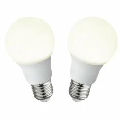 Globo Lot de 2 LED E27 8,8 watt 806 lumen 4000 kelvin