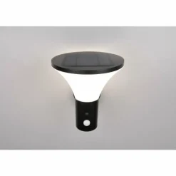 Gorda Applique murale Luminaires Reality LED Noir, 1 lumière, Détecteur de mouvement