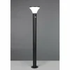 Gorda Lampadaire d'extérieur Luminaires Reality LED Noir, 1 lumière, Détecteur de mouvement