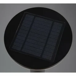 Gorda Lampadaire d'extérieur Luminaires Reality LED Noir, 1 lumière, Détecteur de mouvement