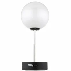 Luminaires Globo Lighting Éclairage Led|Grada Lampe à poser LED Noir, 1 lumière