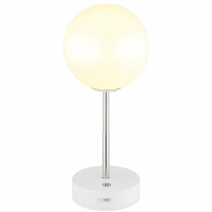 Luminaires Globo Lighting Éclairage Led|Grada Lampe à poser LED Blanc, 1 lumière