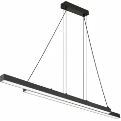 Luminaires Globo Lighting Éclairage Led|GREKKIE Suspension LED Noir, 1 lumière, Télécommandes