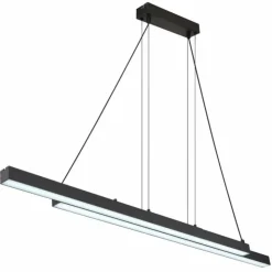 Luminaires Globo Lighting Éclairage Led|GREKKIE Suspension LED Noir, 1 lumière, Télécommandes