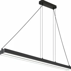 Luminaires Globo Lighting Éclairage Led|GREKKIE Suspension LED Noir, 1 lumière, Télécommandes