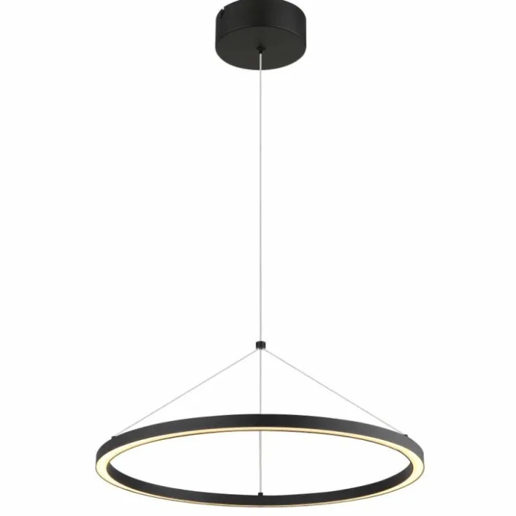 Luminaires Globo Lighting Éclairage Led|Grenvix Suspension LED Noir, 1 lumière