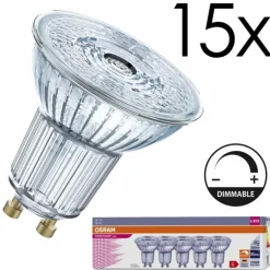 GU10 LED 3.4 Watt blanc chaud dimmable 230 Lumen