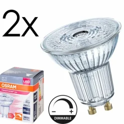 GU10 LED 3.4 Watt blanc chaud dimmable 230 Lumen