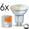 GU10 LED 5 Watt blanc chaud dimmable 350 Lumen