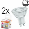 GU10 LED 3.7 Watt blanc chaud dimmable 230 Lumen