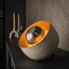 hofstein Lampes À Poser|Guedixe Lampadaire, Lampe à poser Gris, 1 lumière