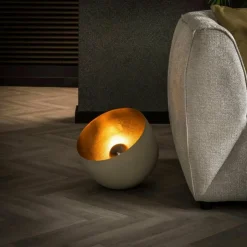 hofstein Lampes À Poser|Guedixe Lampadaire, Lampe à poser Gris, 1 lumière