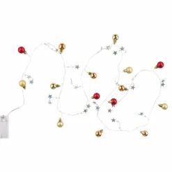 Luminaires Globo Lighting Éclairage Led|Guirlande Globo BAILY LED, 20 lumières