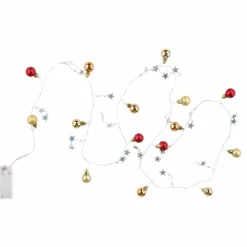 Luminaires Globo Lighting Éclairage Led|Guirlande Globo BAILY LED, 20 lumières