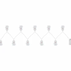 Luminaires Globo Lighting Éclairage Led|Guirlande Globo BAILY LED Blanc, 10 lumières