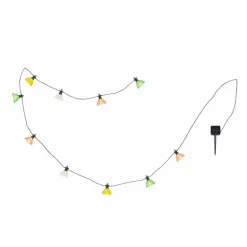 Guirlande Globo SOLAR LED Noir, 10 lumières