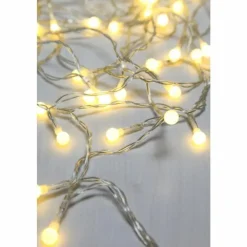 Luminaires Globo Lighting Éclairage Led|Guirlande Globo VENUTO LED Blanc, 100 lumières