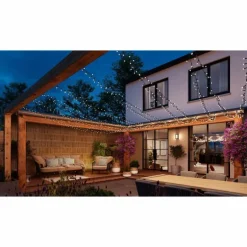 Guirlande Philips Hue Festavia LED Noir, 250 lumières, Changeur de couleurs