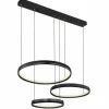 Luminaires Globo Lighting Suspensions|HALLI Suspension LED Noir, 1 lumière