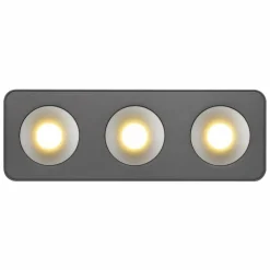 Luminaires Globo Lighting Éclairage Led|Hangarau Plafonnier LED Gris, 1 lumière