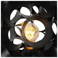 Luminaires Lucide Lampes À Poser|HANNELORE Lampe à poser Noir, 1 lumière
