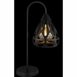 Luminaires Globo Lighting Lampes À Poser|Hassan Lampe à poser Noir, 1 lumière
