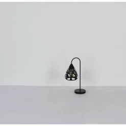 Luminaires Globo Lighting Lampes À Poser|Hassan Lampe à poser Noir, 1 lumière
